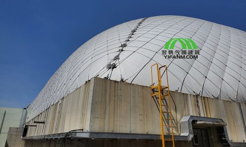 充气膜结构的索网功能