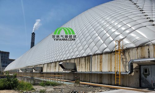 气膜结构建筑索网安装