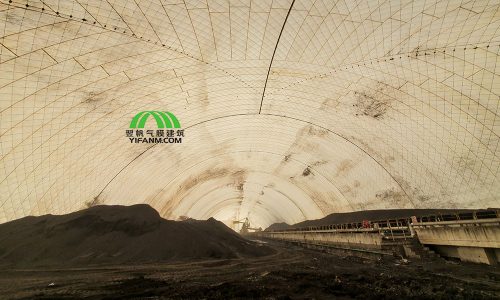 气膜煤棚是如何实现环保达标的