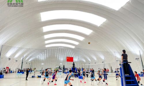 在气膜体育馆里运动感觉如何呢？