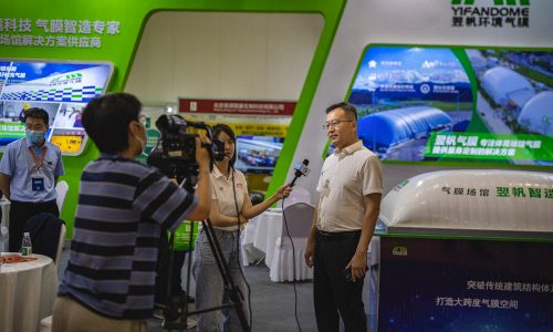 翌帆气膜 2022河南体博会圆满落幕！