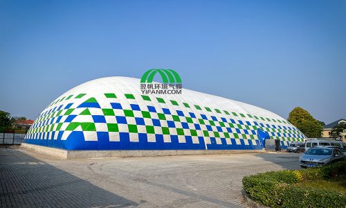 赋能翠湖/北京首个气膜篮羽中心运动馆落成