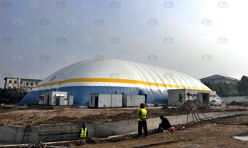 开封某单位气膜综合体育馆