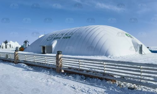 气膜馆会被雪压塌吗？硬核技术给出安心答案