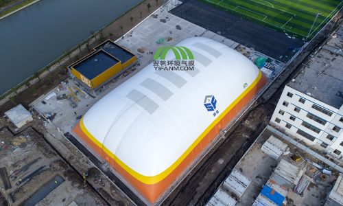 风沙多发地区气膜建筑密闭防护体系设计