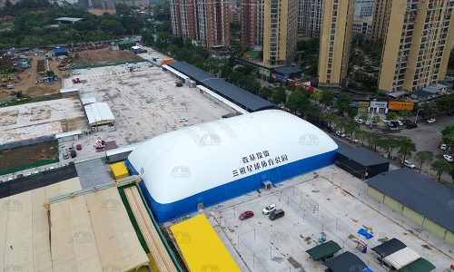 气膜建筑隔热性能解析：四季恒温，舒适节能的空间解决方案