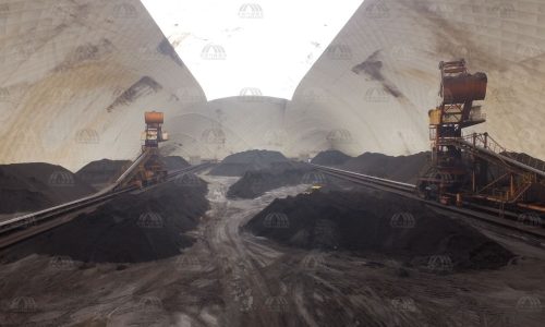 气膜赋能工业料场绿色升级，解锁传统封闭方案替代新路径
