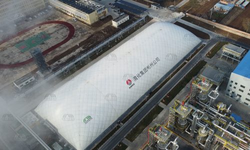 环保与节能双达标，气膜建筑开启工业料场封闭新范式